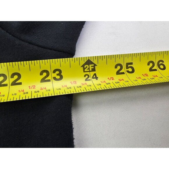 Orvis Size Large Women Black Pullover Logo Tag Long Sleeve Crew Neck Sweater NWT - Picture 3 of 9